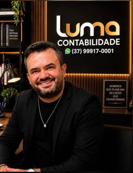 Welliton, contador e fundador da Luma Contabilidade
